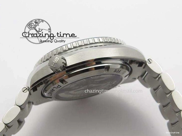 0306 Planet Ocean GMT 42mm V6F Best Edition Blue Bezel Blue Dial On SS Bracelet A ModernLook 8274